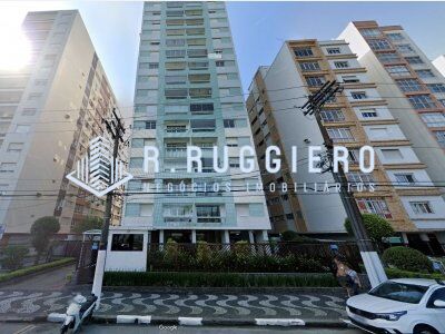 Apartamento em SANTOS com 72,02m² frente a praia com ótima localização no Litoral